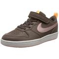 NIKE Boy's Unisex Kids Court Borough Low 2 (PSV) Basketball Shoe, Violet Ore Melon Tint Pink Glaze, 10 UK Child