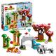 LEGO 10974 DUPLO Wild Animals of Asia, Bricks Set with Panda & Elephant Baby Animal Toy Figures plus Sounds, Toys for Toddlers, Girls & Boys Age 2-5