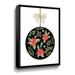 ArtWall Christmas Ornament III Gallery Metal in Black/Green/White | 32 H x 24 W x 2 D in | Wayfair 9jac389a2432f