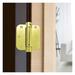 Nuk3y 3 1/2" X 3 1/2", Spring Hinge 5/8" Radius, UL Rated, Polished Brass, 2 Pack in Yellow | 3.5 H x 3.5 W x 0.094 D in | Wayfair H35S-50PBx2