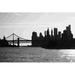 Latitude Run® NY Scenes I Canvas in Black/White | 12 H x 18 W x 1.25 D in | Wayfair EC96E72E880D4D2CB8A1F8AF6F8F22A7