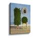 Red Barrel Studio® Family Tree By Cynthia Decker Gallery Wrapped Floater-Framed Canvas Canvas, Metal in Blue/Green | 8 H x 10 W x 1.5 D in | Wayfair