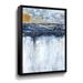 Orren Ellis The Edge Gallery Metal in Blue/Gray | 32 H x 24 W x 2 D in | Wayfair 6B1CDCF1706C4B2598FE218C2FBA5E25