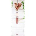Rosalind Wheeler Afolarin Rooster Wind Chime Copper in Brown | 28 H x 6.5 W in | Wayfair 2DAF64EB02BE4BD792D2CAC0BCE0FF9C