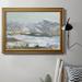 Loon Peak® Pastel Mountain View I - Picture Frame Painting on Canvas Canvas, Solid Wood in Gray | 18 H x 27 W x 2.5 D in | Wayfair