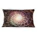 East Urban Home Spiral Helix Fractal Infinity III - Modern Printed Throw Pillow Polyester/Polyfill blend | 12 H x 20 W x 5 D in | Wayfair