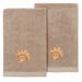 Rosecliff Heights Dunaverney 2 Piece Turkish Cotton Aaron Embellished Fingertip Towel Set Terry Cloth/Turkish Cotton | Wayfair