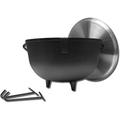 King Kooker Heavy Duty Jambalaya Pot Cast Iron in Black/Gray | 13.25 H x 20 W x 20 D in | Wayfair 5940