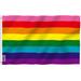 ANLEY Original 8 Stripe Rainbow Polyester 3 x 5 ft. House Flag in Blue | 36 H x 60 W in | Wayfair A.Flag.SP.OriginRainbow