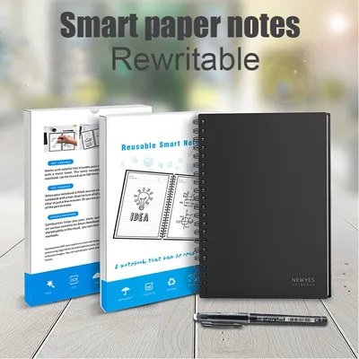 Elfinbook-Carnet de notes intelligent réutilisable et effaçable bloc-notes en papier A5 B5 carnet