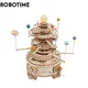 Robotime – puzzle mécanique rotatif en bois 3D kit de blocs de construction modèle jouet cadeau