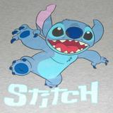 Disney Shirts | Disney Stitch (Lilo) Growling Gray Xl T-Shirt H667 | Color: Gray | Size: Xl