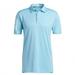 Adidas Shirts | Adidas Mens 3 Stripe Basic Polo-Shirt. Adidas Golf Line Polo Shirt. | Color: Blue/White | Size: M