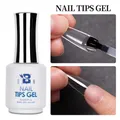 BOZLIN-Gel de colle pour faux ongles 15ml extension rapide fonction 3 en 1 vernis gel