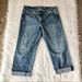 American Eagle Outfitters Jeans | American Eagle Boy Fit Crop Jeans, Size 2 | Color: Blue | Size: 2