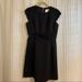 Kate Spade Dresses | Black Kate Spade Cap Sleeve Dress With Bow Waist - Size 2 | Color: Black | Size: 2