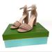 Kate Spade Shoes | Kate Spade Odele Ruffle Dress Sandal Suede Leather Size 6 In Dusty Blush | Color: Cream/Pink | Size: 6