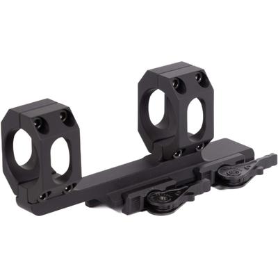 American Defense Manufacturing Dual Ring Scope Mount w/ 2in Offset 1in Rings Black AD-RECON 1 STD-TL
