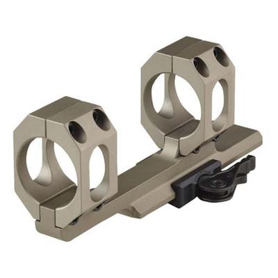 American Defense Manufacturing Dual Ring Scope Mount w/ a 2in Offset Single QD Lever 40mm Rings Flat Dark Earth AD-SCOUT 40 STD FDE-TL