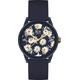 Ice-Watch - ICE solar power Twilight daisy - Blaue Damenuhr mit Silikonarmband - 020599 (Small)