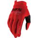 100% iTrack Bicycle Gloves, red, Size L