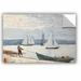 ArtWall Winslow Homer Pulling the Dory Removable Wall Decal Vinyl | 8 H x 12 W in | Wayfair 1hom013a2436p