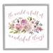 Stupell Industries Wonderful Things Calligraphy Saying Motivational Flower Blossoms by Tara Moss - Painting Canvas in Green/Pink | Wayfair