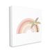 Stupell Industries Simple Tropical Pastel Rainbow Palm Tree Horizon by Daphne Polselli - Graphic Art in White | 36 H x 36 W x 1.5 D in | Wayfair