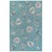 "Liora Manne Carmel Shells Indoor/Outdoor Rug Aqua 1'11"" x 4'11"" - Trans Ocean CRER5841404"