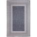 "Liora Manne Malibu Etched Border Indoor/Outdoor Rug Navy 3'3"" x 4'11"" - Trans Ocean MAU45822833"