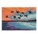 Liora Manne Frontporch Flock Indoor/Outdoor Rug Sky 2' x 5' - Trans Ocean FTPR5457203