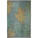 "Liora Manne Patio La Palma Indoor/Outdoor Rug Dusk 7'10"" x 9'10"" - Trans Ocean POA80606647"