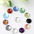 Cabochon camée multicolore en cristal 1 paquet 6/8/10/12/14/16/18/20mm pour pendentif bijoux de