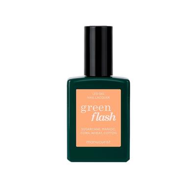 manucurist - green flash LED gel Nagellack 15 ml Peach (1272.67 € / 1 l)