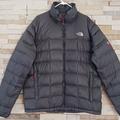 The North Face Jackets & Coats | North Face Mens Xl Grey Goose Down Winter Puffer Puff Jacket Bubble Light Coat | Color: Gray | Size: Xl