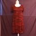 Lularoe Dresses | Lularoe Carly High-Low Dress | Color: Brown/Red | Size: Xs