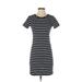 Old Navy Casual Dress - Sheath: Black Print Dresses - Women's Size X-Small