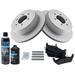 2004 Ford F150 Rear Brake Pad and Rotor Kit - TRQ BKA24342