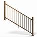 Fortress Building Products Inspire Railing 32.5-in H Aluminum Stair Panel w/ Brackets Metal | 32.5 H x 72 W x 2 D in | Wayfair 58232695