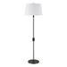 Everly Quinn Tyshonda 62" Floor Lamp Metal in Black | 62 H x 18 W x 18 D in | Wayfair 003F8AD60E2547B286838761DF37C5D7