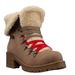 Lugz Adore Fur - Womens 9.5 Tan Boot Medium