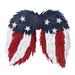 18" Patriotic Angel Wings Decoration by National Tree Company - 18 in