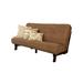 Somette Carson Full-size Futon Set in Java Finish with Marmont Mattress