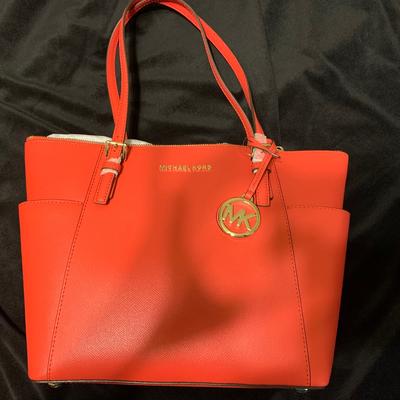 Michael Kors Bags | Crimson Michael Kors Tote Bag | Color: Red | Size: Os