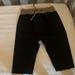 Burberry Bottoms | Burberry Kids, Baby Icon Stripe Cotton Twill Pants, Black 6 Months | Color: Black | Size: 6mb