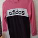 Adidas Dresses | Adidas Hoodie Dress Sporty Girls Size 10/12 | Color: Black/Pink | Size: 10g