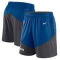 Men's Nike Royal/Anthracite Indianapolis Colts Sideline Primary Lockup Performance Shorts