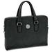 Women's Silver Capital University Comets Leather Briefcase