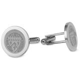 Silver Loras College Duhawks Cufflinks