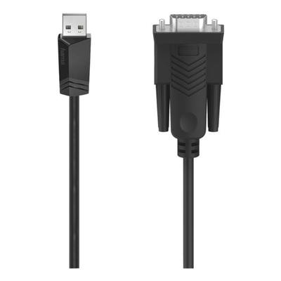Adapter USB-2.0 auf D-Sub (RS232), Hama